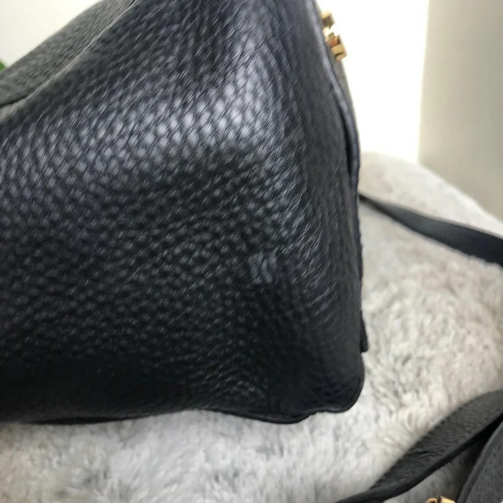 Michael Kors Black Leather Astrid Satchel - Picture 9 of 16